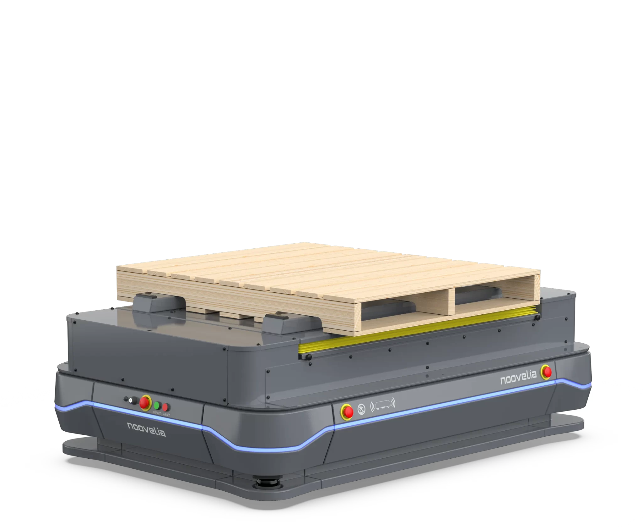 Autonomous Mobile Robot AMR and AGV Platform with Lift Table - Noovelia Inc.